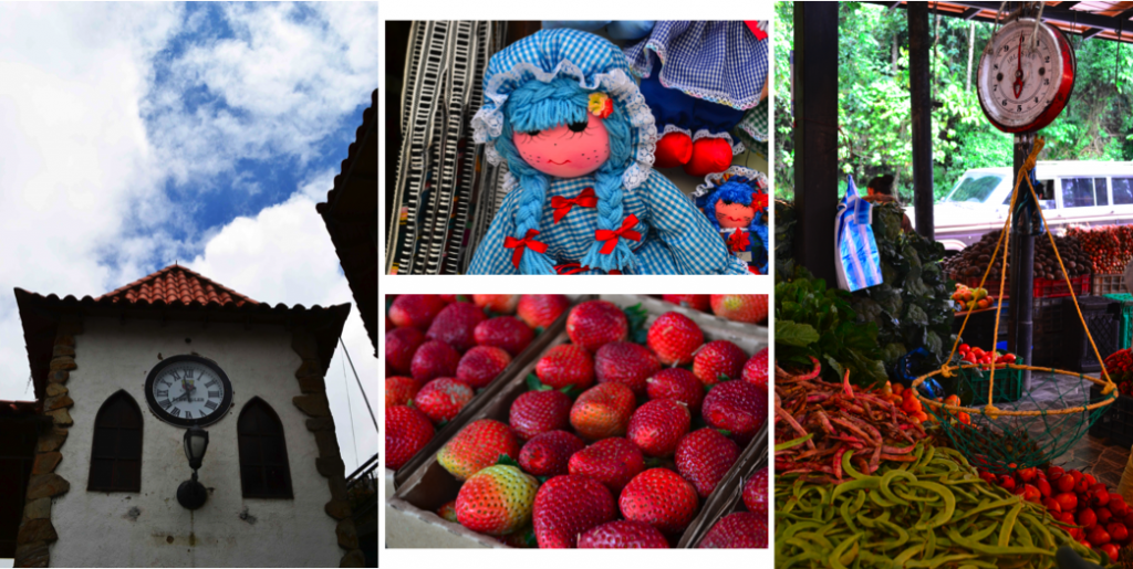 Collage Un día en carretera