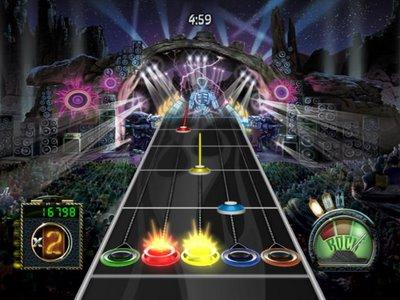 Frets on Fire es un juego similar al conocido Guitar Hero, de modo que el jugador simula el acto de tocar una guitarra.