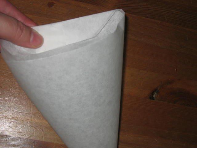 Cartucho o manga de papel