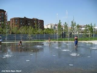 Madrid Río (1): Parque y Playa de la Arganzuela.