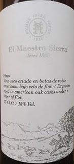 Fino El Maestro Sierra Fino El Maestro Sierra