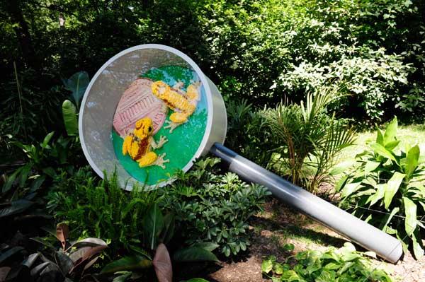 Un zoo con animales de Lego Un zoo con animales de Lego