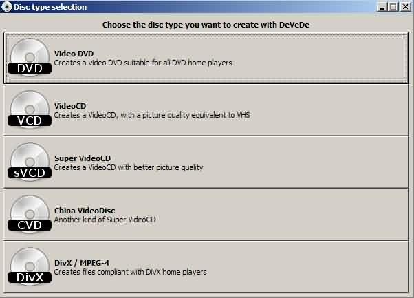 devede-edicion-video-linux-1 DeVeDe – Software de edición/creación de DVD para Linux