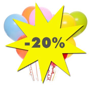 globos-con-descuento 20% descuento en fiestafacil.com
