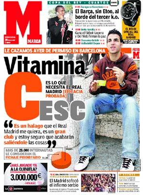 Portada Cesc en Marca Portada Cesc en Marca