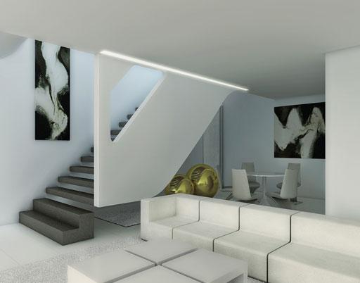 A-cero Projects A-cero presenta el proyecto de interiorismo de una vivienda unifamiliar situada en una exclusiva urbanización de Madrid