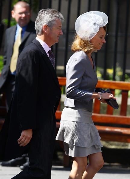 Guests arrive for the Royal wedding of Zara Phillips and Mike Tindall at Canongate Kirk on July 30, 2011 in Edinburgh, Scotland. The Queen's granddaughter Zara Phillips will marry England rugby player Mike Tindall today at Canongate Kirk. Many royals are expected to attend including the Duke and Duchess of Cambridge.