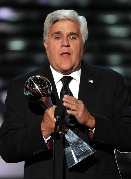 Comedian Jay Leno speaks onstage at The 2011 ESPY Awards at Nokia Theatre L.A. Live on July 13, 2011 in Los Angeles, California.
