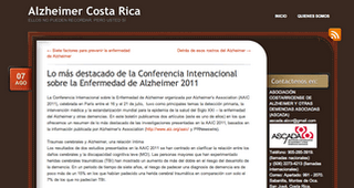 Destacado en la Conferencia Int. Alzheimer 2011 Destacado en la Conferencia Int. Alzheimer 2011