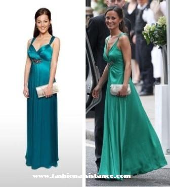 Debenhams clona los vestidos que llevó Pippa Middleton en la boda real