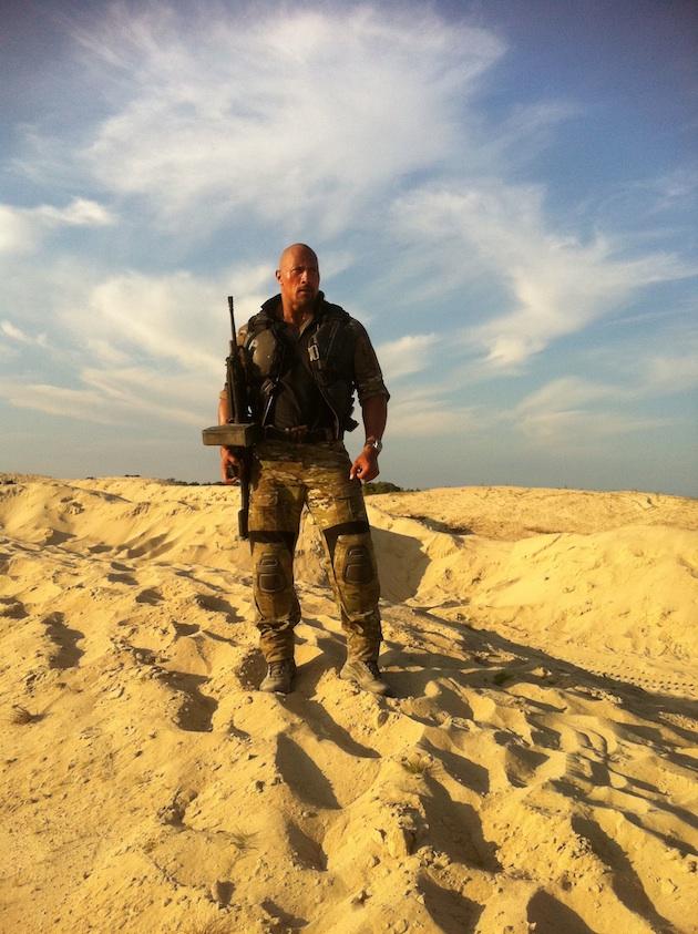 Nueva imagen de Dwayne Johnson en G.I. Joe: Retaliation