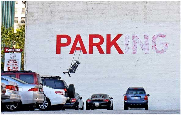 Banksy, un artista callejero.