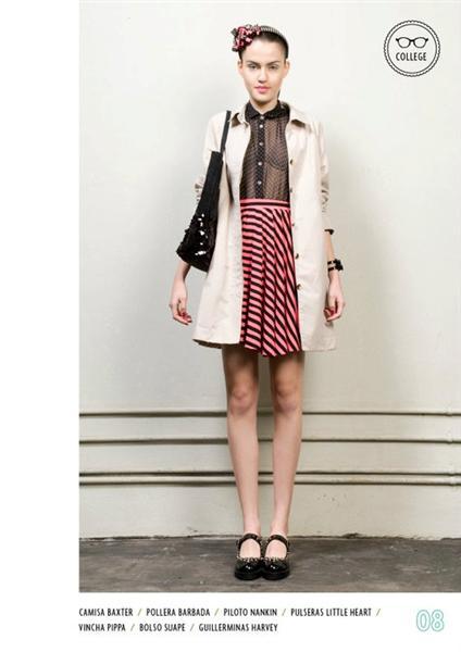 Las Pepas - Lookbook primavera verano 2011/12 - Línea 1: College Las Pepas - Lookbook primavera verano 2011/12 - Línea 1: College