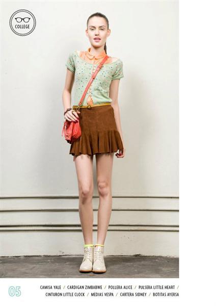 Las Pepas - Lookbook primavera verano 2011/12 - Línea 1: College Las Pepas - Lookbook primavera verano 2011/12 - Línea 1: College