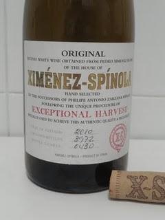 Ximénez-Spínola Exceptional Harvest 2010 Ximénez-Spínola Exceptional Harvest 2010