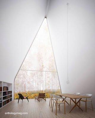 Casa moderna Alpinas de madera y chapas