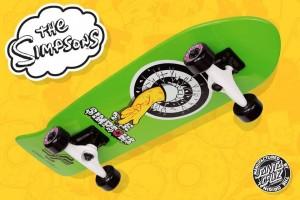 Colección de Skateboards Santa Cruz™, basados en la serie The Simpsons™