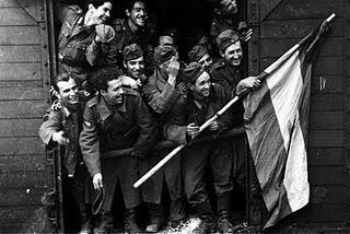 La División Azul parte para el Frente - 20/08/1941.