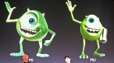 Pixar presenta las primeras imágenes de 'Monsters University'