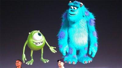 Pixar presenta las primeras imágenes de 'Monsters University'
