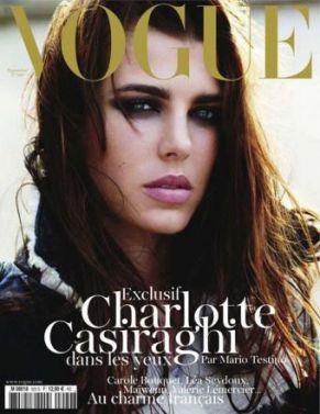 Carlota Casiraghi para Vogue Francia Carlota Casiraghi para Vogue Francia