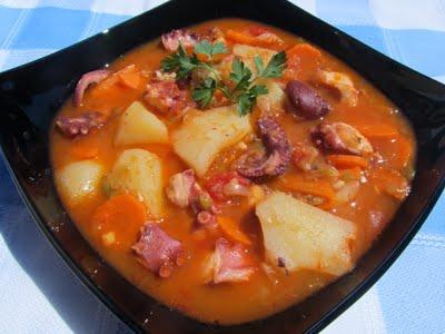 PULPO CON PATATAS