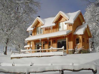 FACHADAS RUSTICAS EN PATAGONIA