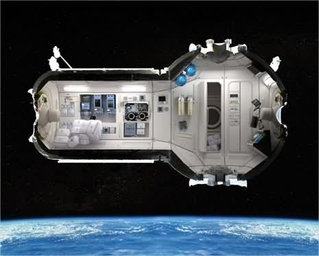 Space Suite: una noche de hotel orbital a 200 kilómetros de altura por 20,000$