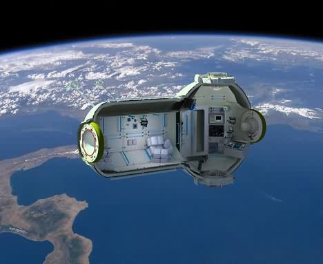 Space Suite: una noche de hotel orbital a 200 kilómetros de altura por 20,000$