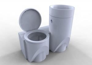 Eco-bathroom: Concepto de WC para ahorrar Agua