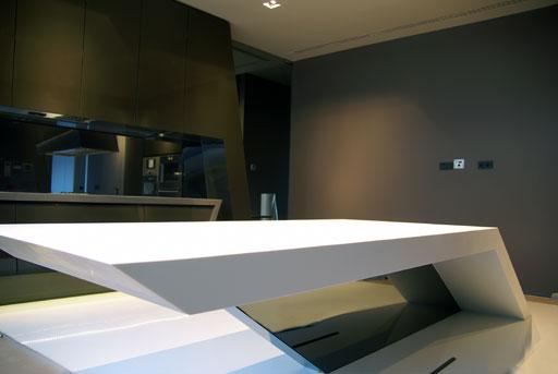 A-cero Projects Proceso creativo de una cocina ubicada en una lujosa vivienda unifamiliar de Madrid