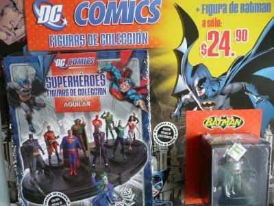DC COMICS SUPER HÉROES: Esperada colección de figuras de plomo en Argentina