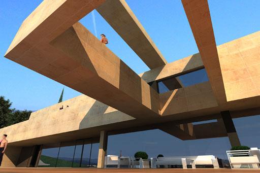 A-cero Projects A-cero realiza un proyecto para una vivienda unifamiliar situada en Salamanca (Año 2004)