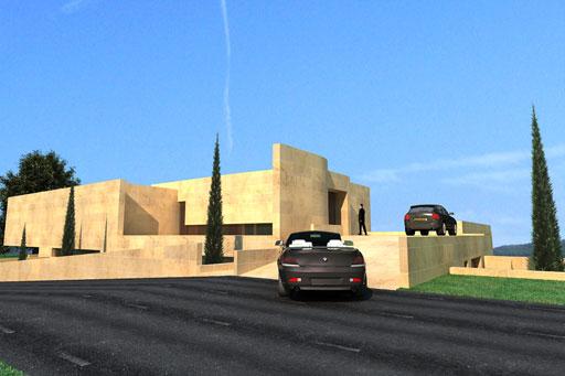 A-cero Projects A-cero realiza un proyecto para una vivienda unifamiliar situada en Salamanca (Año 2004)