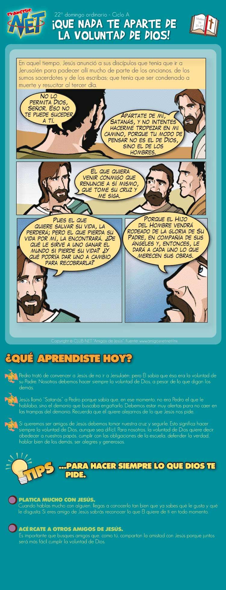 Evangelio Dominical: 28 de agosto del 2011