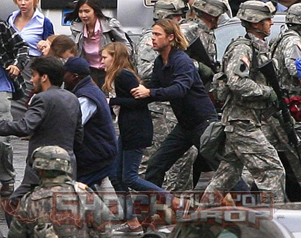 Más imágenes del set de World War Z Más imágenes del set de World War Z