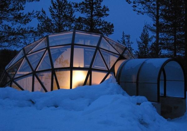 Hotel Kakslautannen, para ver la aurora boreal