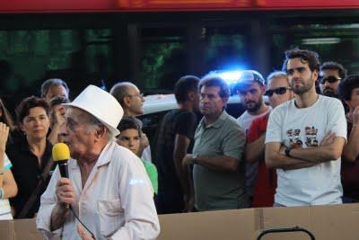 Concentración del 15-M en el Parlamento de Andalucía Concentración del 15-M en el Parlamento de Andalucía