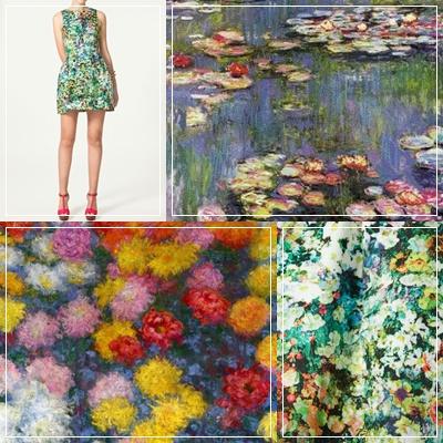 ¿Un vestido Zarero inspirado en un Monet? ¿Un vestido Zarero inspirado en un Monet?