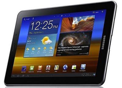 Samsung Galaxy Tab 7.7, con pantalla Super AMOLED Plus