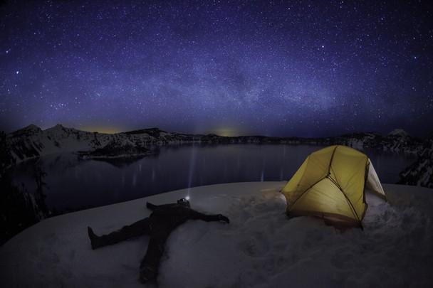 Lago crater Oregon