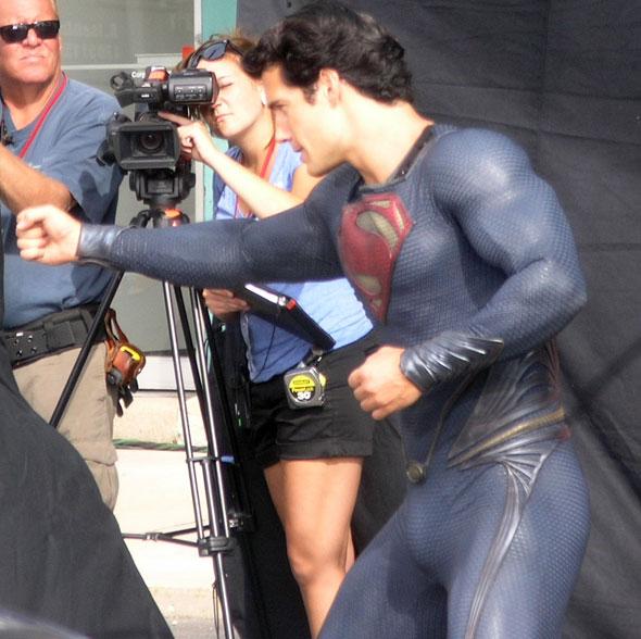 Imágenes del rodaje de Superman: Man of Steel Imágenes del rodaje de Superman: Man of Steel