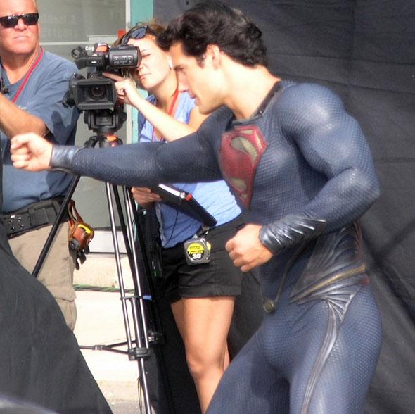 Imágenes del rodaje de Superman: Man of Steel