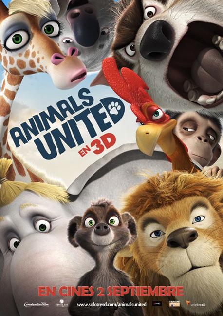 Animals United Estrenos del 2 de septiembre