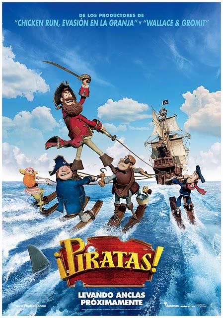 Tráiler y teaser pósters de '¡Piratas!' Tráiler y teaser pósters de '¡Piratas!'