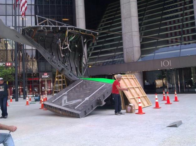 Vengadores Primer vistazo al set de rodaje de Nueva York de Los Vengadores