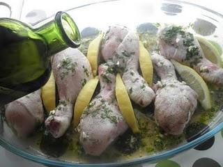 Muslitos de pollo al limón