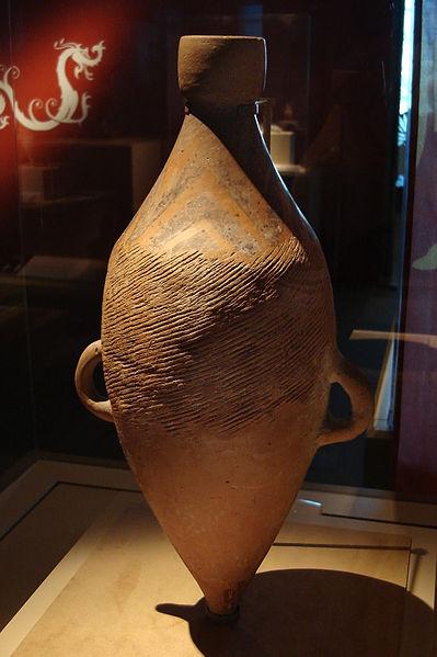 Ánfora para agua antigua China El packaging a través de la historia: Antiguo Lejano Oriente (VII)