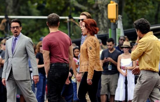 Vengadores17 Más imágenes de Los Vengadores desde el set de Nueva York