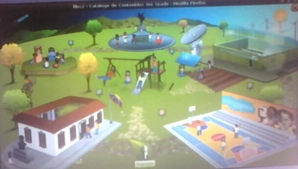 Algunas imágenes del Contenido Educativo de Canaima Algunas imágenes del Contenido Educativo de Canaima